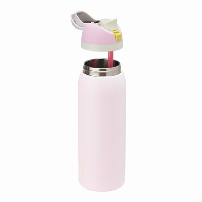 Owala 40oz FreeSip® Water Bottles Pink | 2705-SZWCR